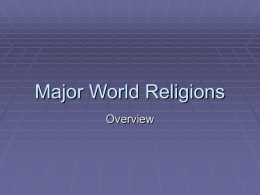 world religions ppt