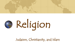 We study different religious faiths in order to understand other
