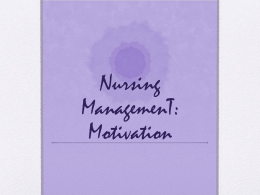 Nursing Management Module