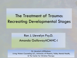 Recapitulating Erickson`s Stages in the Treatment of Posttraumatic