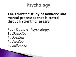 psychology - History of - 2013x