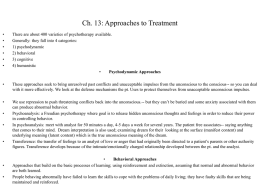 Ch. 13: Approaches to Treatment