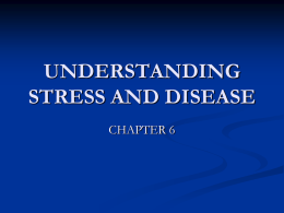 Understanding Stress and Disease