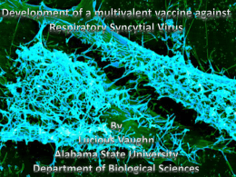 Development of a recombinant multivalent vaccine against