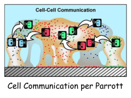 Cell Communication per Parrott