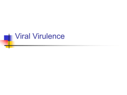Viral Virulence - University of California, Los Angeles