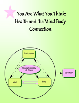 You Are What You Think: Health and the Mind Body