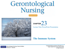 lecture 4: chapter 23 The Immune System 2