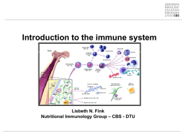 Basic mechanisms of immune defense