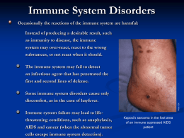 Immune System Disorders