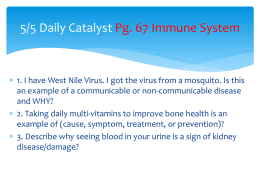 When the castle walls have been breached: The Immune System