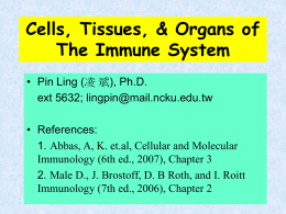 Cells of the Immune System-I