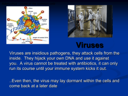 Viruses - lperleybiology112