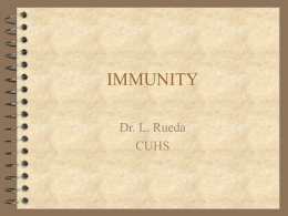 Immunity PP - TeacherWeb