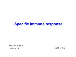 Specific immune response