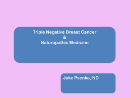 Naturopathic Approaches to Triple Negative
