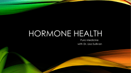 Hormone Health - Puro Health and Wellness