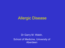 Allergy-