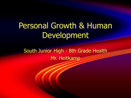 Personal Growth & Human Development