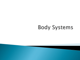 Body Systems - Dickinson ISD
