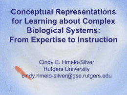 Understanding Complex Systems - CITE | Centre for Information
