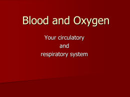 Blood and Oxygen - science-teachers