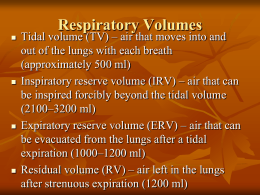Respiratory System Part B