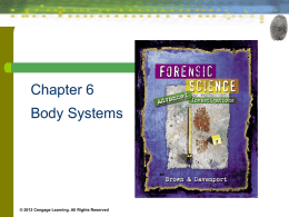21 The Forensic Implications of Other Body Systems