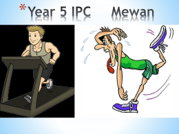 Mewan`s Fit For Life IPC Powerpoint
