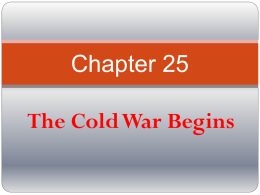 Roots of the Cold War