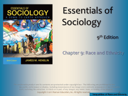 Essentials of Sociology, 7th Edition