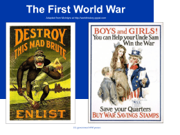 World War I (1)