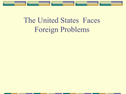 Problems with Foreign Powers notes
