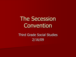 The Secession Convention