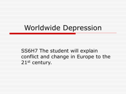 Worldwide Depression