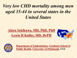 Very low CHD mortality among men aged 35