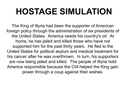 Iranian Hostage Simulation