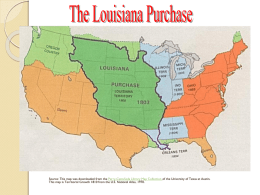 LA Purchase and War of 1812