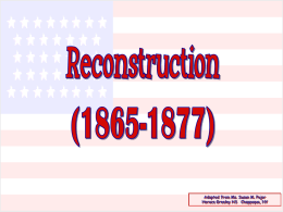 US CP Reconstruction