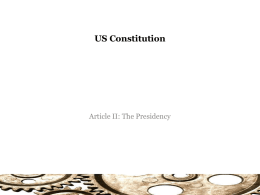 US Constitution - Blogs @ Suffolk University