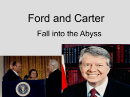 Ford and Carter