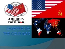 Chapter 26: The Cold War