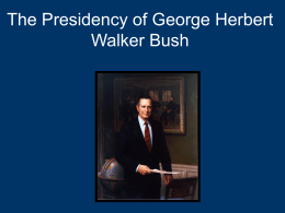 President GHW Bush Lecture