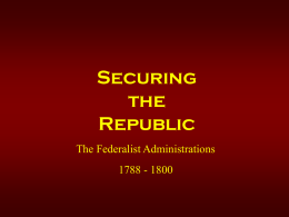 PPT012 - Securing the Republic