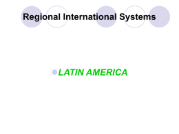 latin american international relations