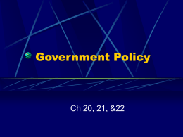 Government Policy - Effingham County Schools