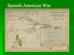 Spanish American War Imperialism