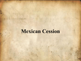 Mexican Cession - Cloudfront.net