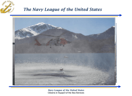 Navy League Introduction - Navy League of the United States