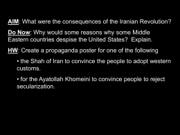 The Iranian Revolution
